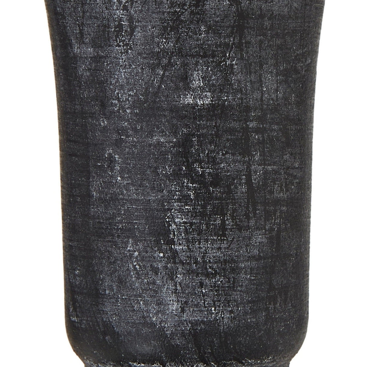 Column Table Lamp with Linen Shade – Grey