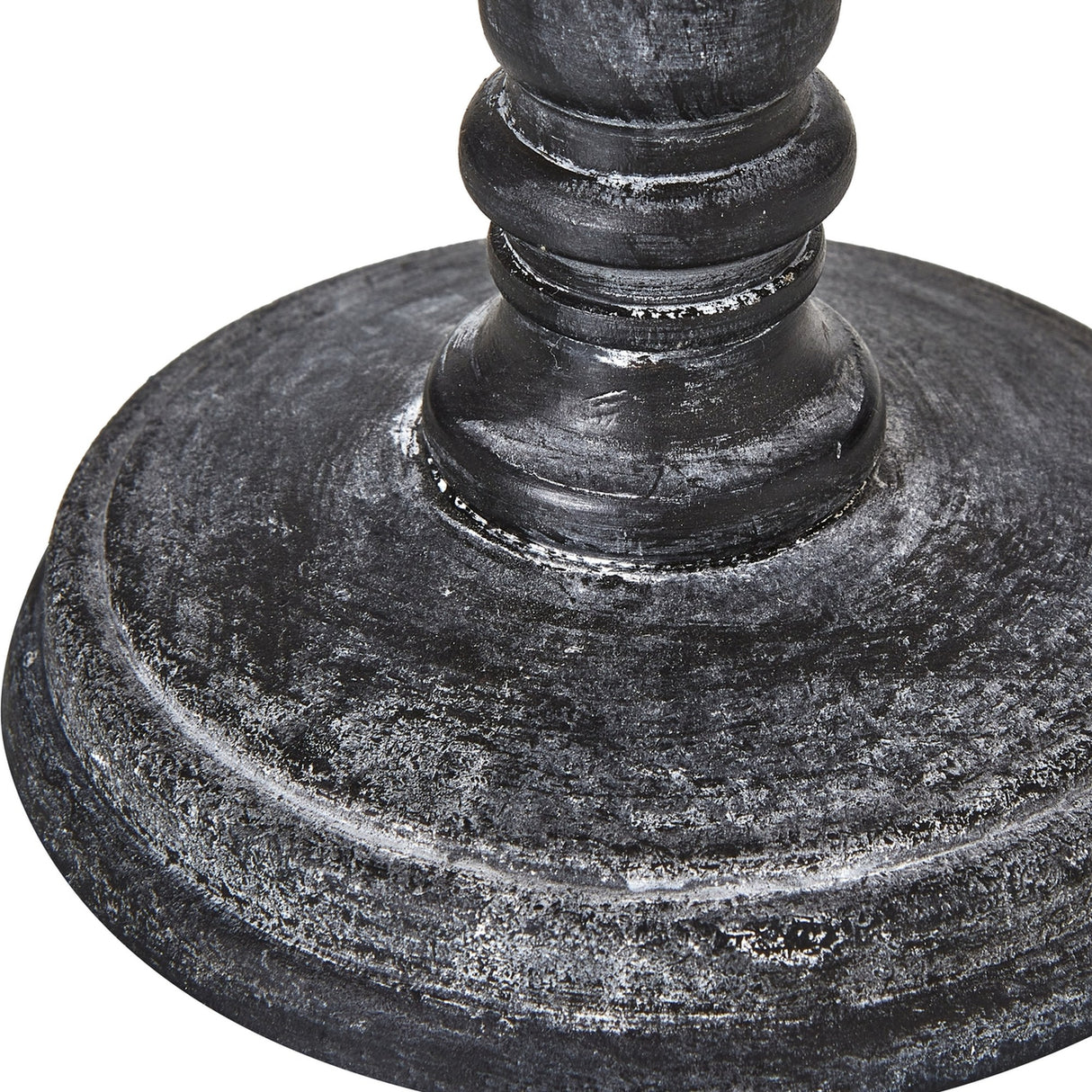 Column Table Lamp with Linen Shade – Grey