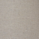 Close-up of the natural linen shade on the Hill Interiors Column Table Lamp, showing its woven texture in a soft neutral tone.