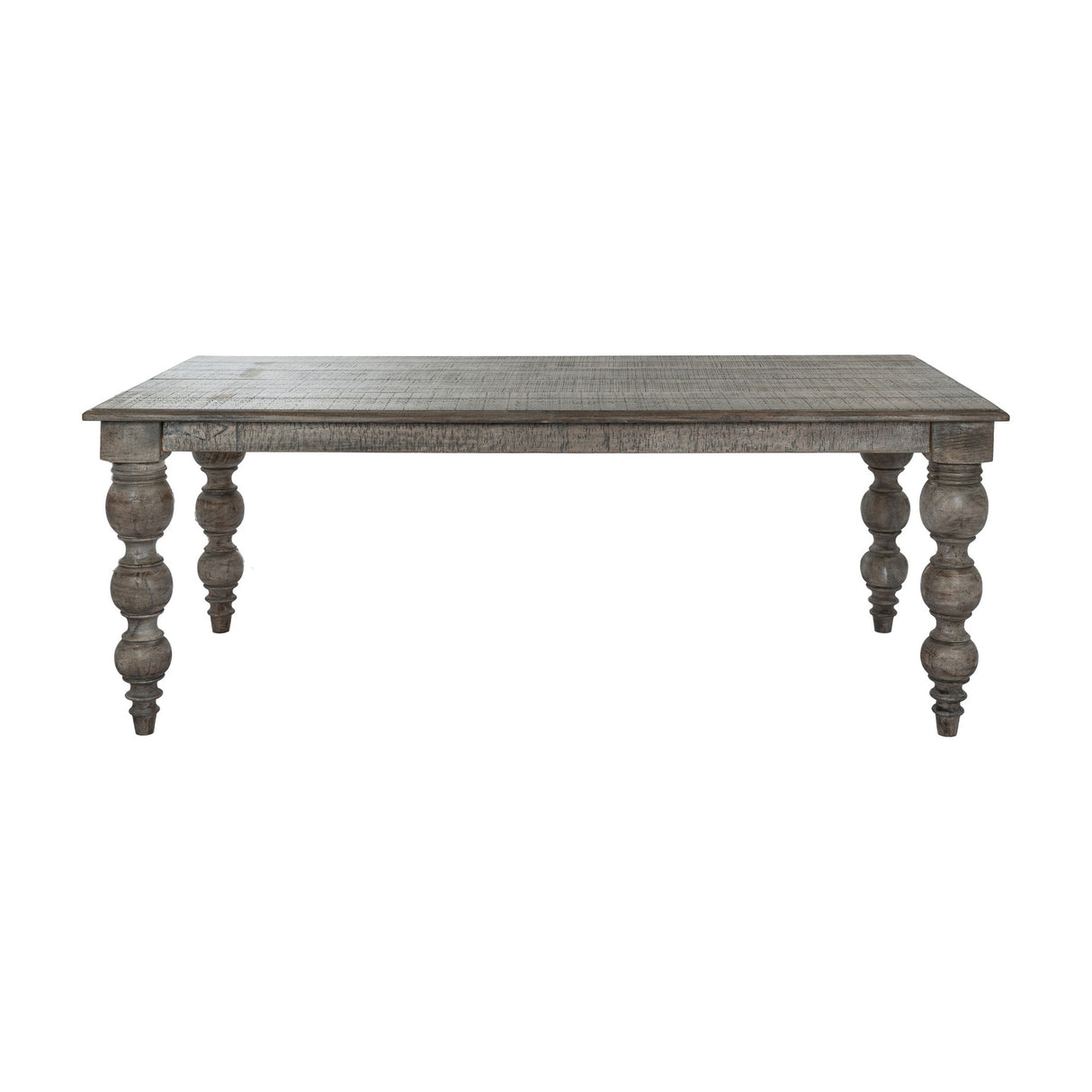 Rectangular Wooden Dining Table 200cm – Brown
