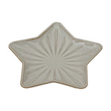 Medium Ceramic Star Dish – White