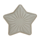 Medium Ceramic Star Dish – White