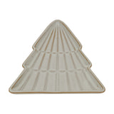 Large Ceramic Tree Dish – White