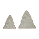 Large Ceramic Tree Dish – White