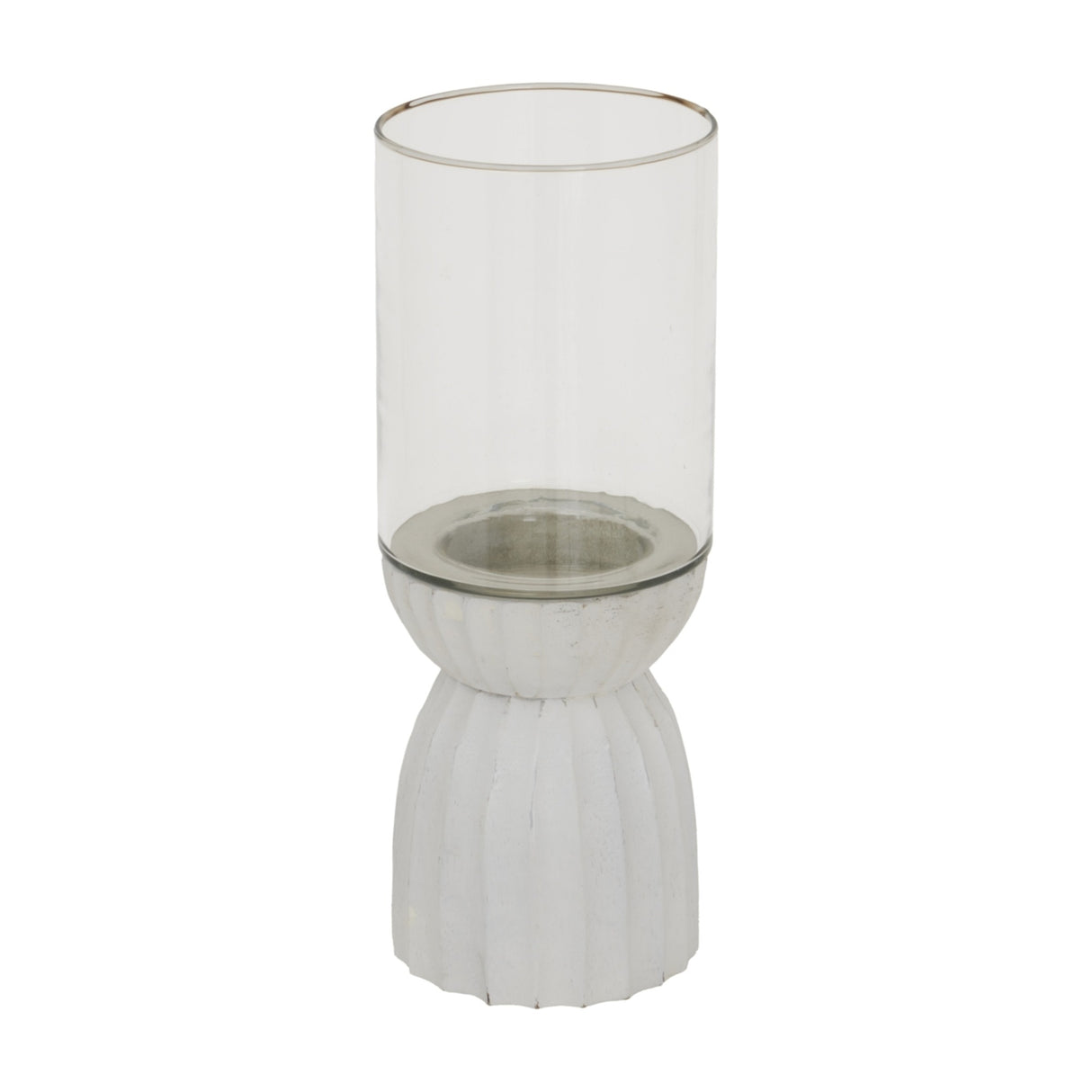 White Hurricane Lantern – White