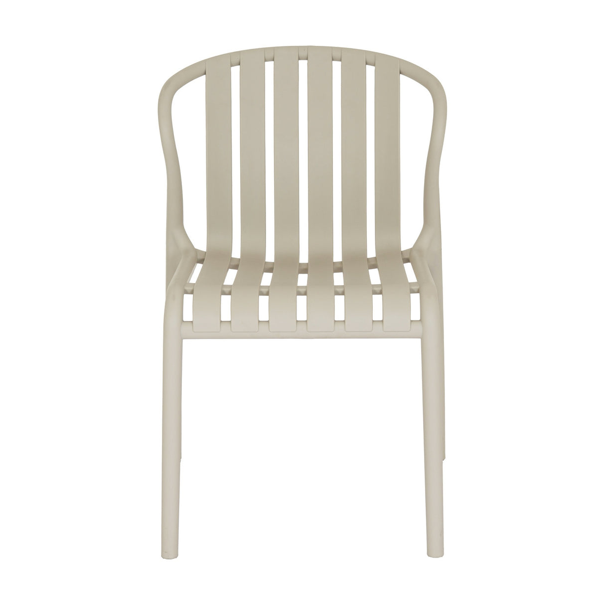 Moulded Accent Chair – Beige