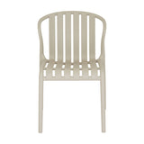 Moulded Accent Chair – Beige
