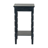 Contour Wooden Side Table – Black