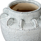 Medium Hydria Ceramic Vase – White