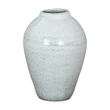 Large Olpe Ceramic Vase – White