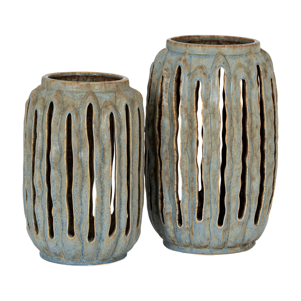 Ceramic Vase 27cm – Grey