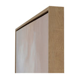 Hand Painted Canvas in Wooden Frame – Multicoloured