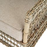 Rattan Four-Seater Garden Lounge Set – Beige