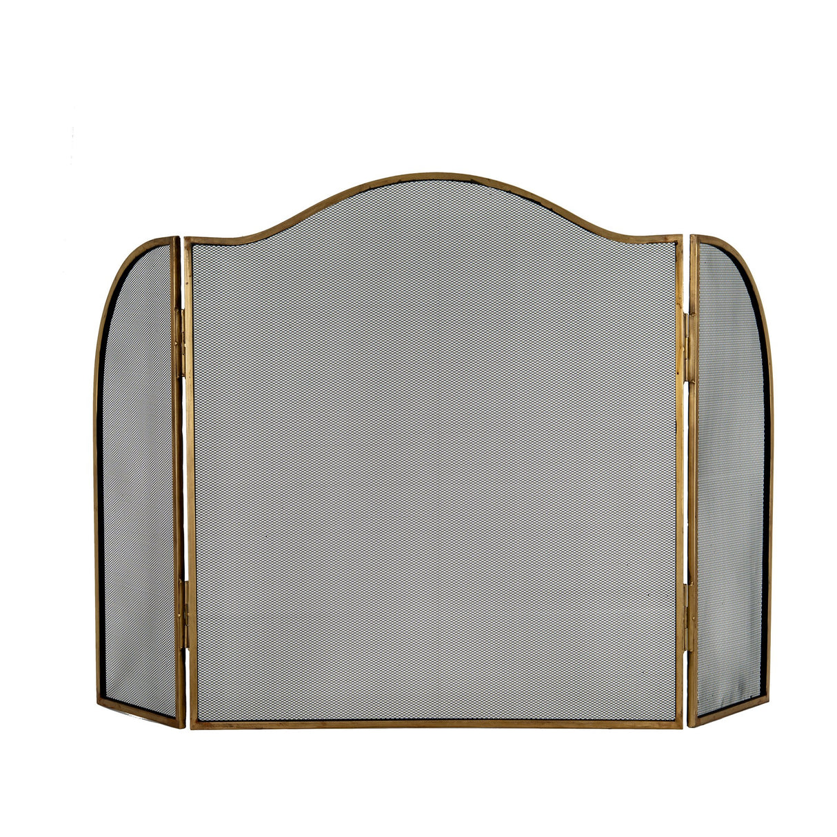 Large Brass Fire Screen – Brass