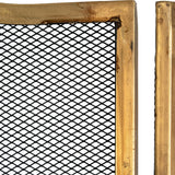 Large Brass Fire Screen – Brass