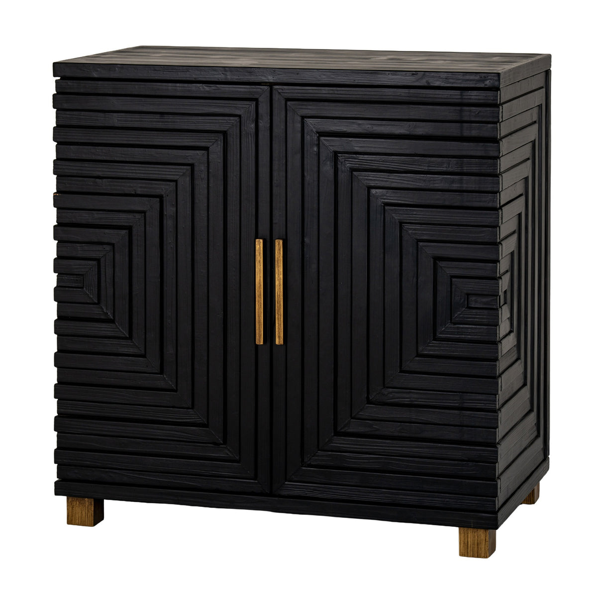 Harweld Two Door Small Sideboard – Black