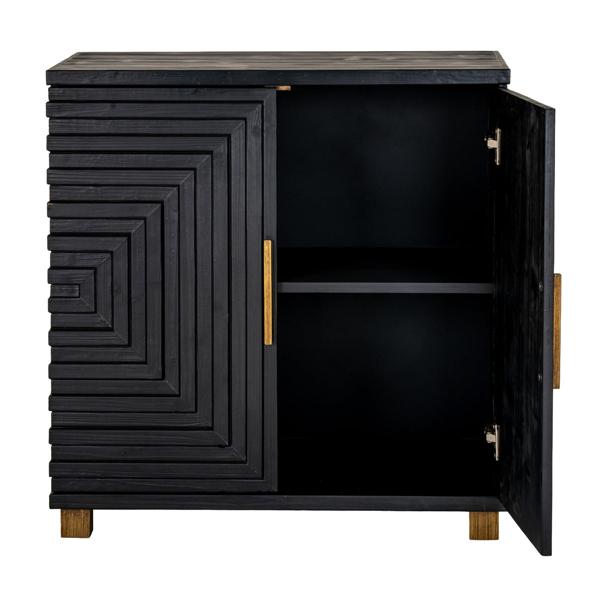 Harweld Two Door Small Sideboard – Black