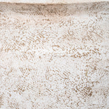 Close-up of the Hill Interiors Rustic Wash Concrete Planter showing the textured white wash finish over natural concrete with subtle tonal variation.