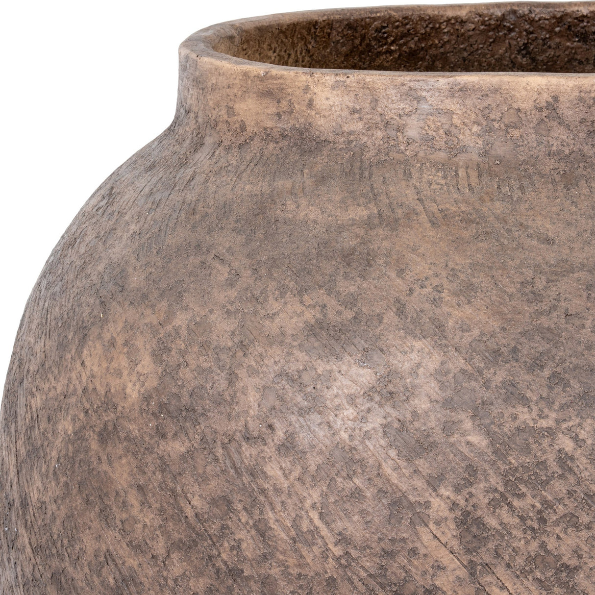 Earthen Wash Concrete Planter