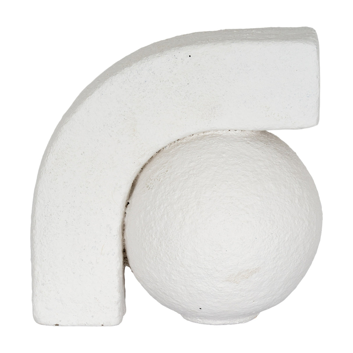 Ceramic Book Ends 13cm – White