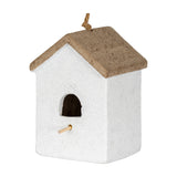 Ceramic Bird House Vase 20cm – Brown