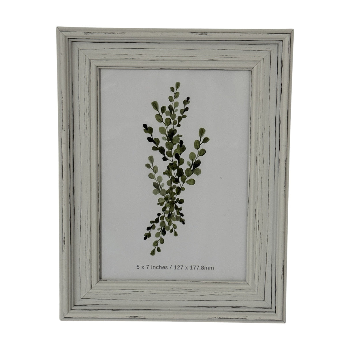 White Wooden Photo Frame – White