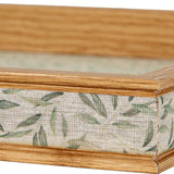 Rectangular Wooden Serving Tray – Brown