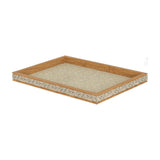 Rectangular Wooden Serving Tray – Brown