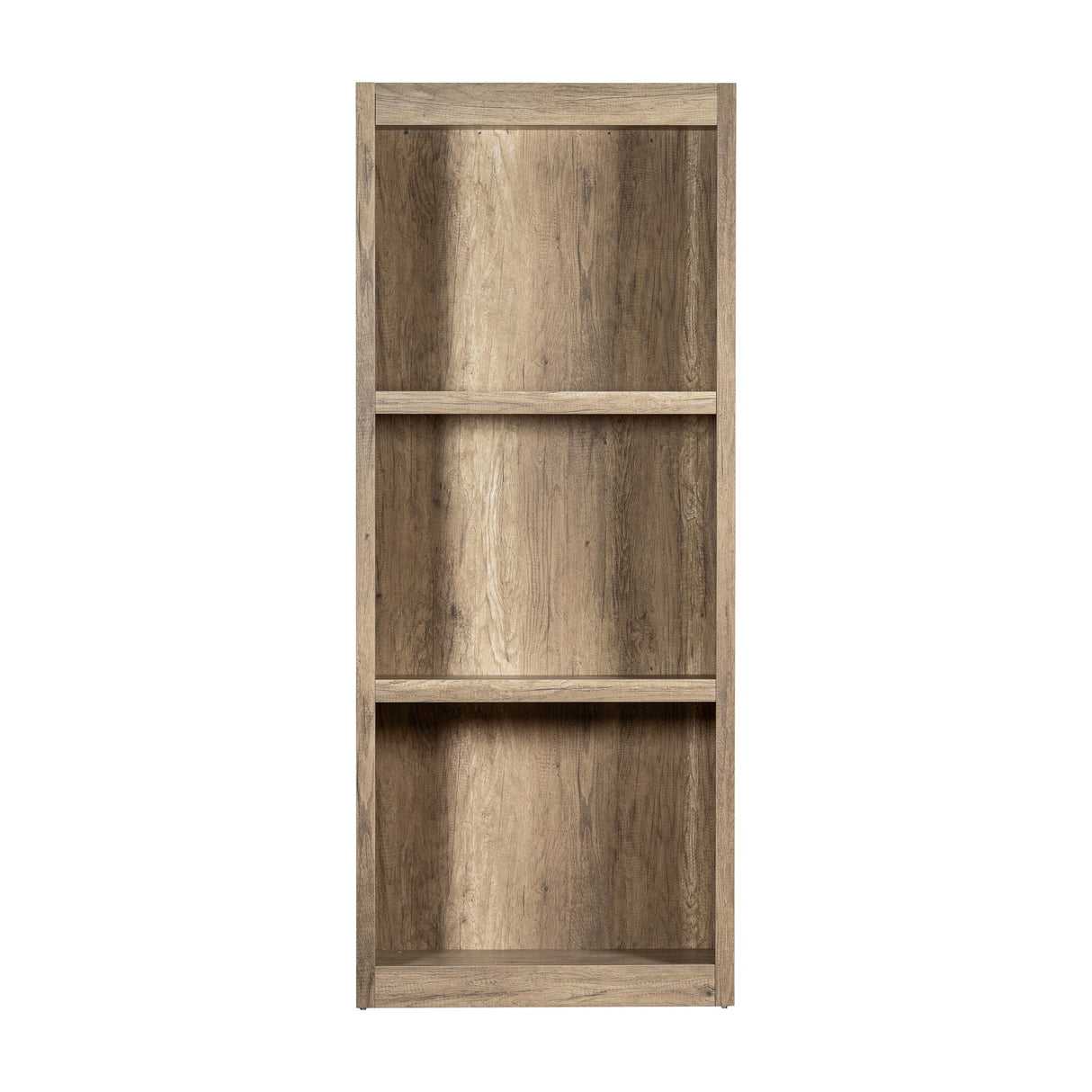 Illuminated Wooden Bookcase Display Unit – Brown