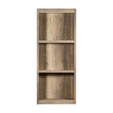 Illuminated Wooden Bookcase Display Unit – Brown
