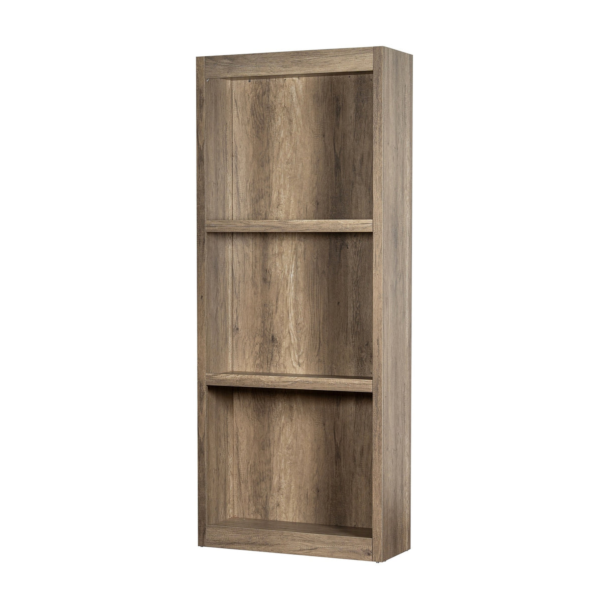 Illuminated Wooden Bookcase Display Unit – Brown