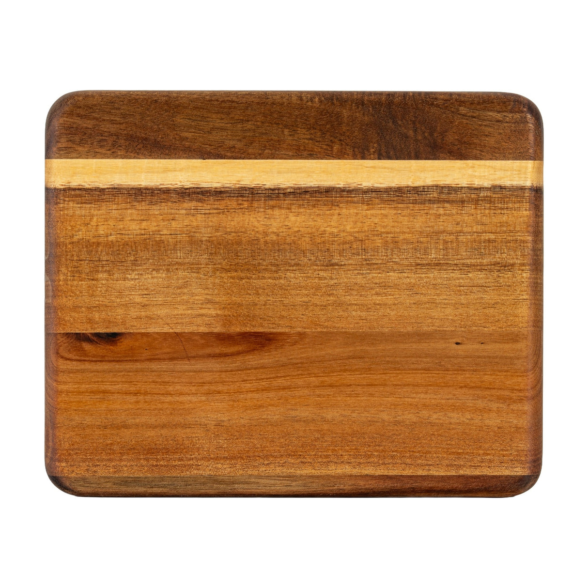 Acacia Serving Tray with Slate – Brown
