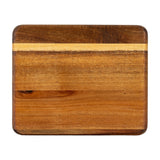 Acacia Serving Tray with Slate – Brown