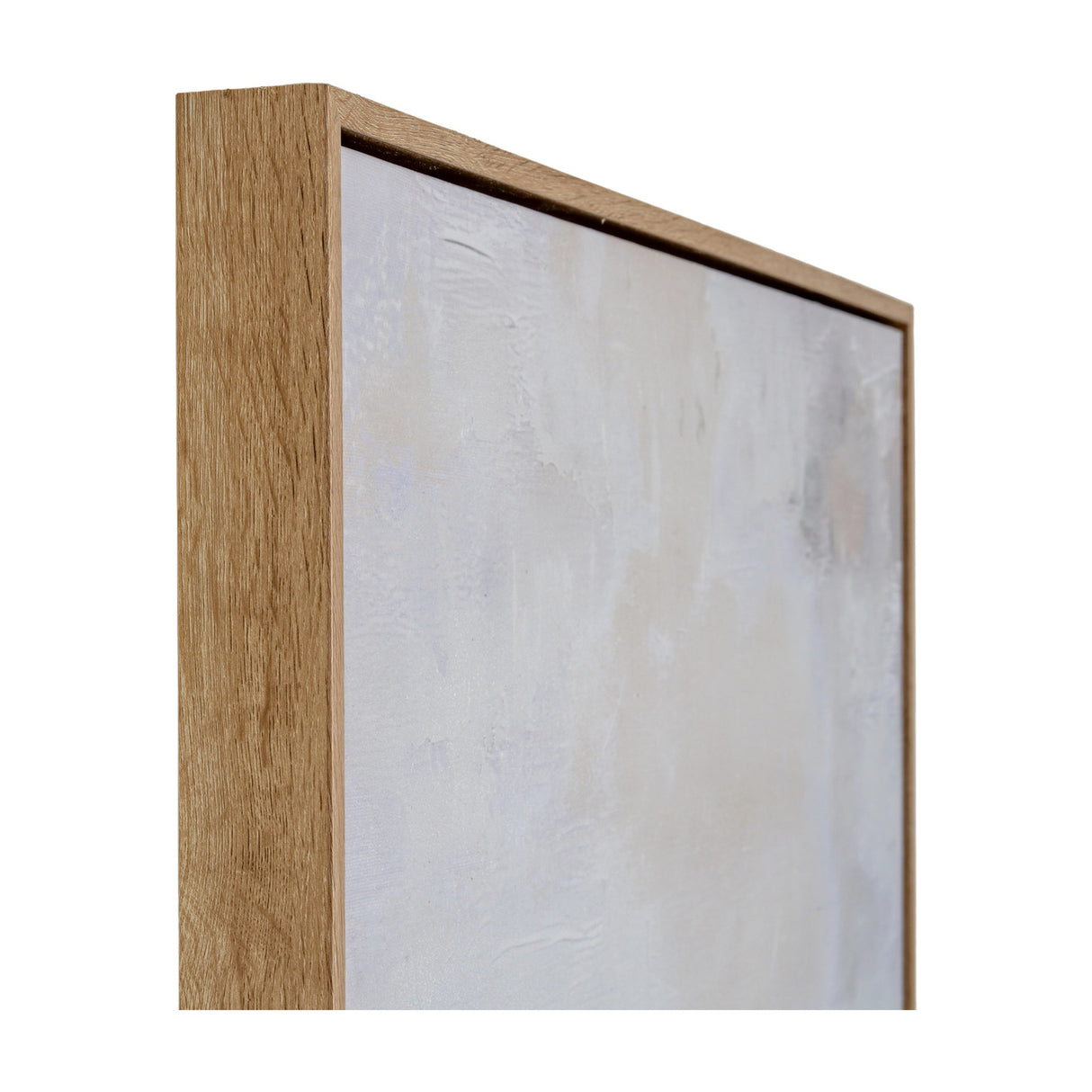 Hillside View Hand Painted Canvas in Wooden Frame – Multicoloured