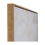 Hillside View Hand Painted Canvas in Wooden Frame – Multicoloured