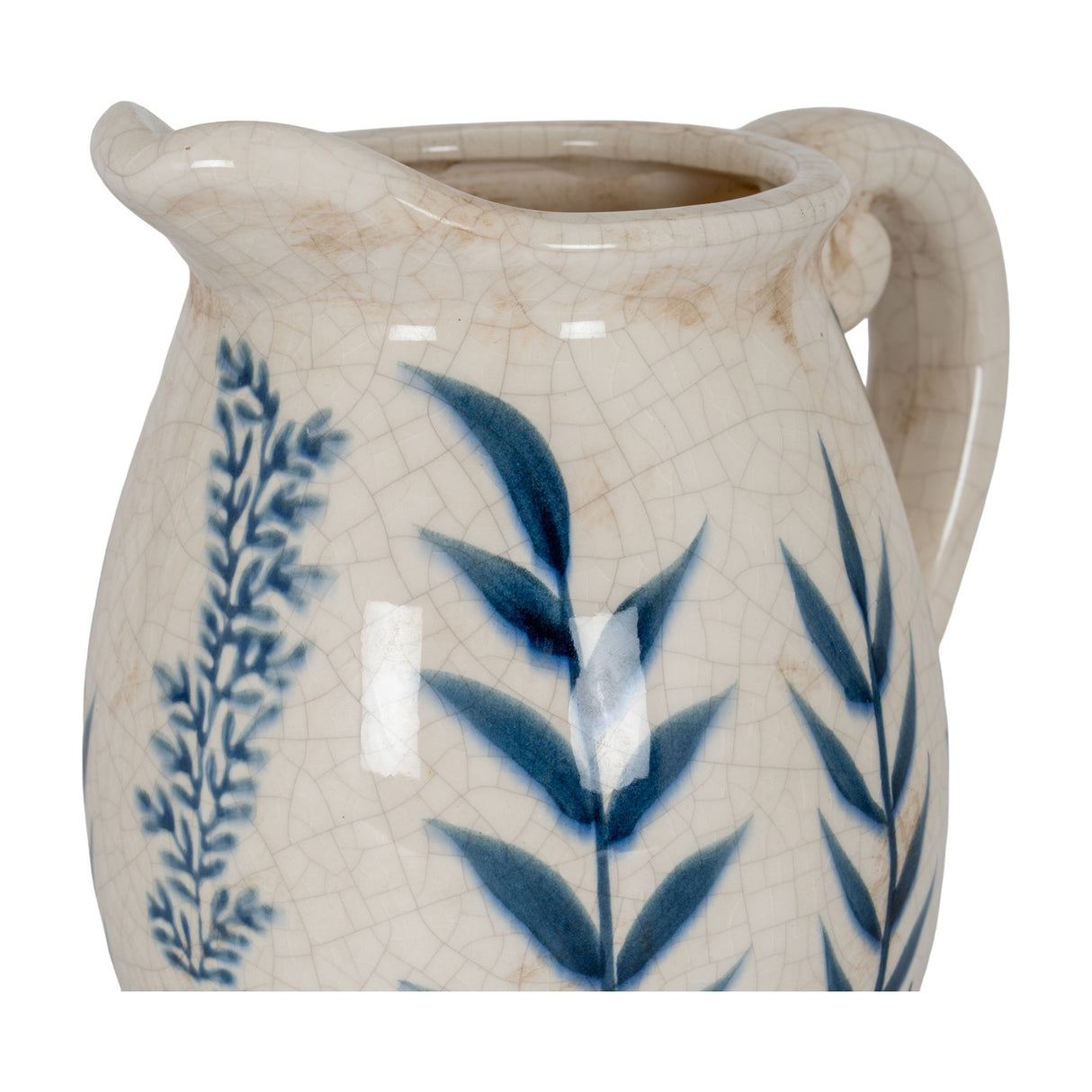 Small Ceramic Jug Vase – White