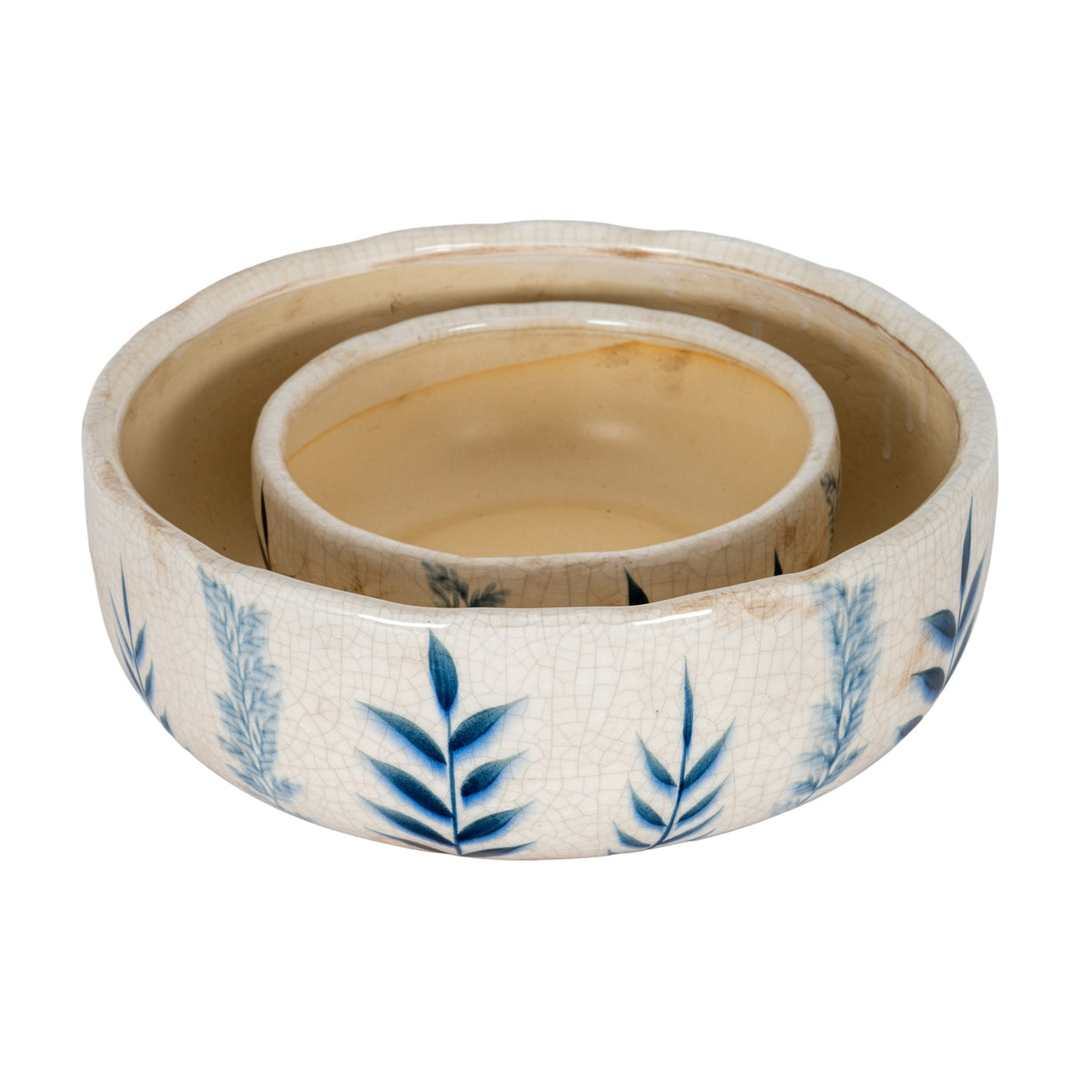 Small Ceramic Flora Bowl – White