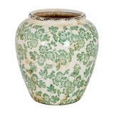 Small Ceramic Olpe Vase – White