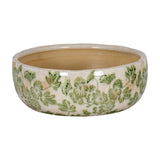 Large Ceramic Clover Bowl 30cm – White