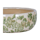 Large Ceramic Clover Bowl 30cm – White