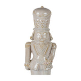 Ceramic Nutcracker with Candy Lollipop – White