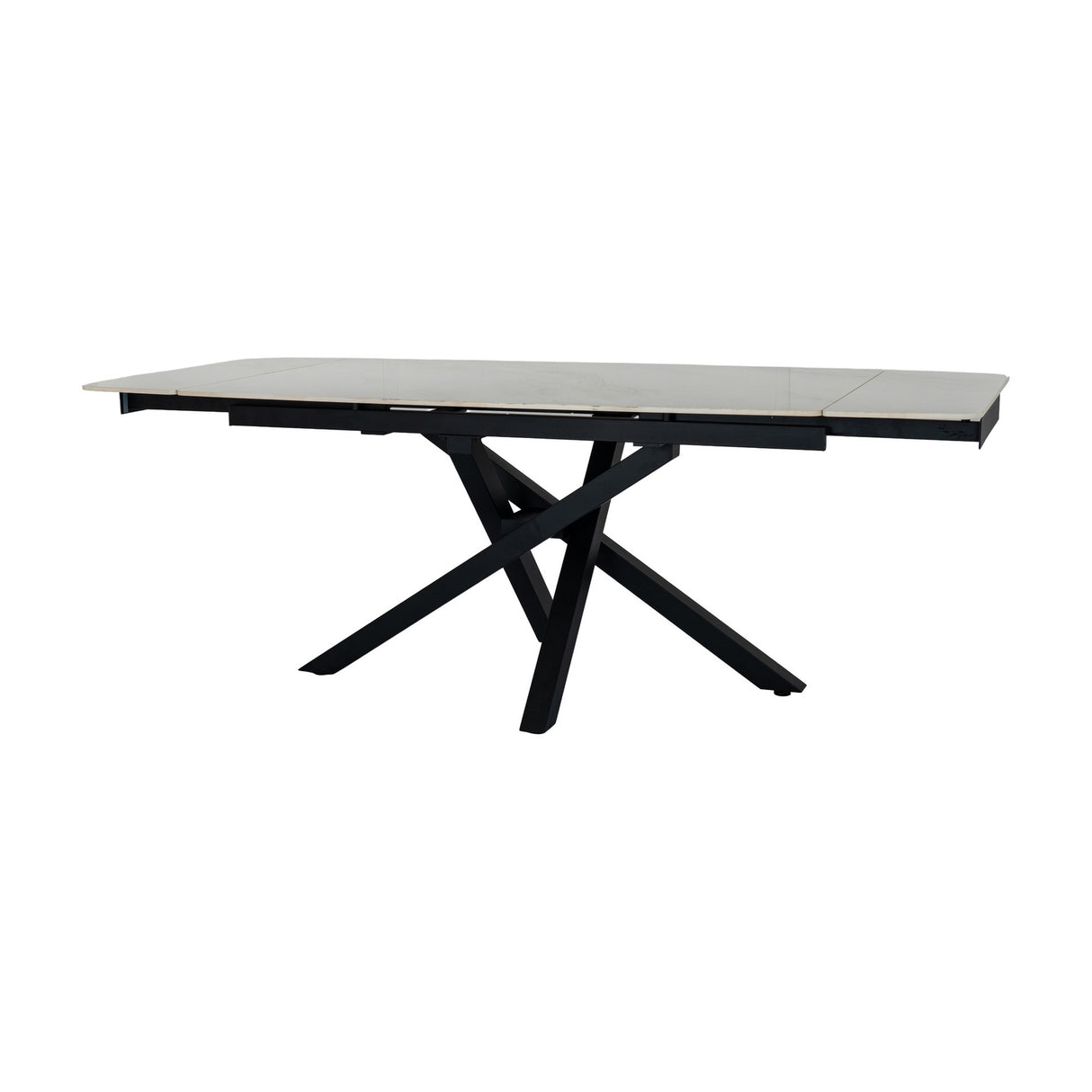 Stanwyke Stone Extending Dining Table – Beige