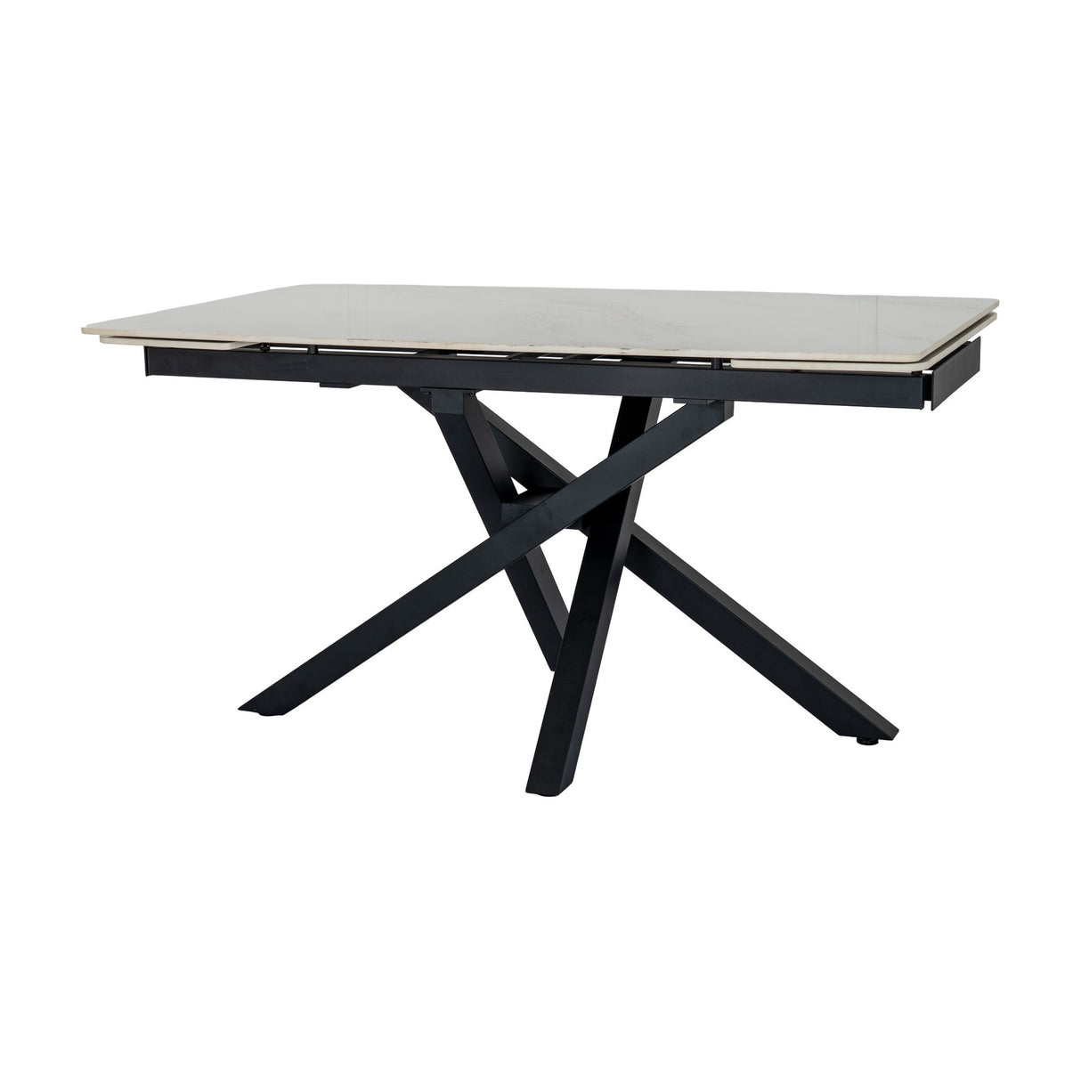 Stanwyke Stone Extending Dining Table – Beige
