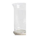 Stone-Based Hurricane Lantern – Beige