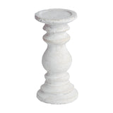Small Stone Candle Holder – Beige