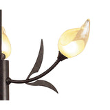 Holland Telescopic 3 Light Linear Suspension Light - Brown & Black Oxide