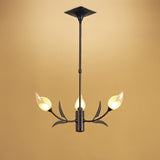 Holland Telescopic 3 Light Linear Suspension Light - Brown & Black Oxide