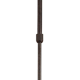 Holland Telescopic 4 Light Linear Suspension Light - Brown & Black Oxide