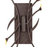 Holland 6 Light Ceiling/Wall Light With Switch - Brown/Black Oxide