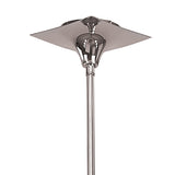 Holland Telescopic 9 Light Linear Suspension Light - Polished Chrome & Wenge